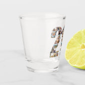 21. Geburtstagskollage Schnapsglas (Links)