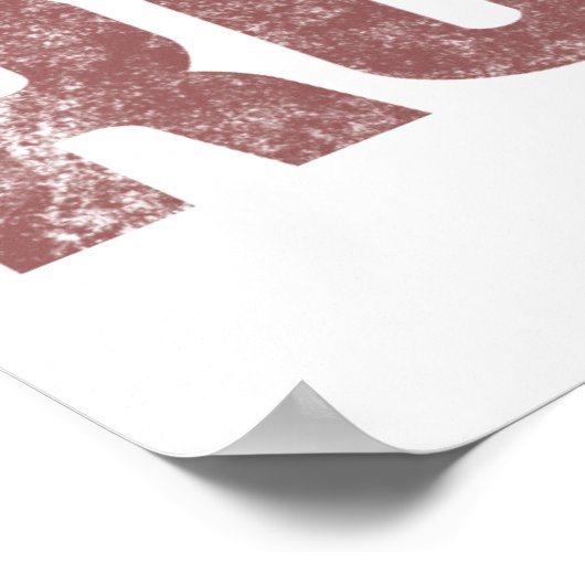 21. Geburtstagsrocks Poster (Ecke)