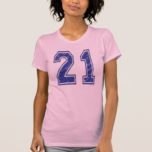 21 Gewohnheit Jersey T-Shirt (Vorderseite)