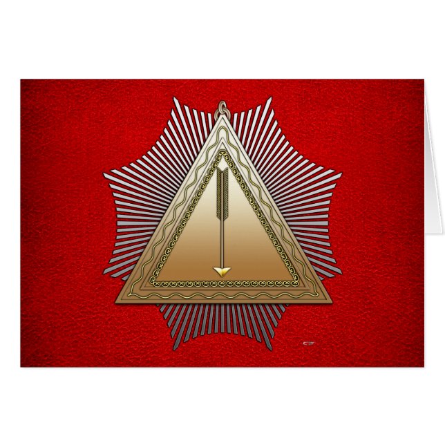 21. Grad: Patriarch Noachite (Vorderseite (Horizontal))