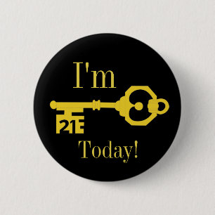 21 Heute 21. Geburtstags-Party-Abzeichen-Button Button