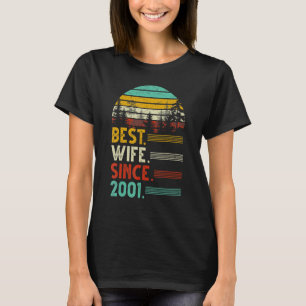 21. Hochzeit Jubiläum Funny Beste Ehefrau seit 200 T-Shirt