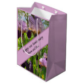 21. Hochzeit Mittlere Geschenktüte (Rückseite Schrägansicht)