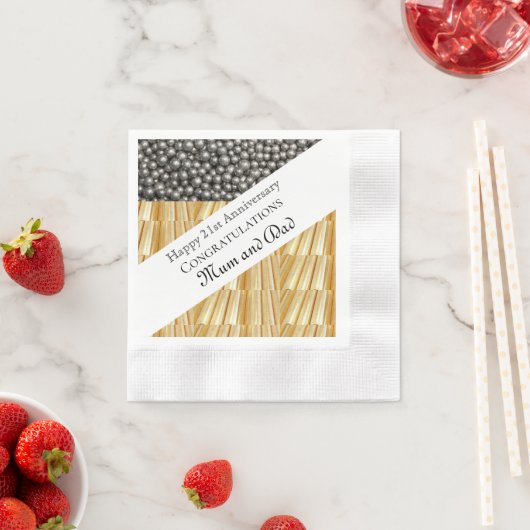 21. Hochzeit Serviette (Beispiel)