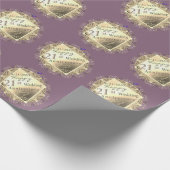 21. Hochzeitsfeier/Maßgeschneiderter Event-Brass I Geschenkpapier (Ecke)