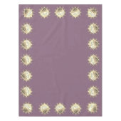 21. Hochzeitstag Brass & Iolite Tischdecke (Vorderseite)