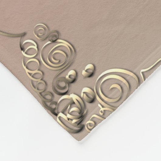 21. Hochzeitstag Brass und Iolite Fleece (Ecke)