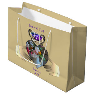 21. Hochzeitstag Claddaugh Iolite Große Geschenktüte