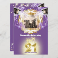 21. Hollywood VIP Foto lila Lights Filmstar