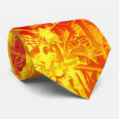 21 Interventions-Krawatte Krawatte (Gerollt)