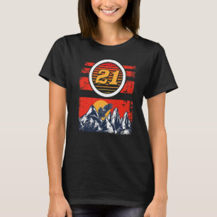 21 Jahre alt 21. Geburtstag 6 T-Shirt
