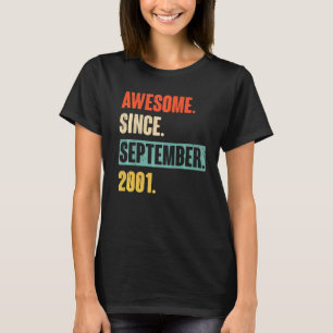 21 Jahre alt 21. Geburtstag Phantastisch seit Sept T-Shirt