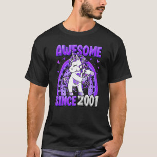 21 Jahre alt Einhorn Flossing 21. Geburtstagsmädch T-Shirt