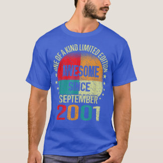 21 Jahre Alte Geschenke Phantastisch seit Septembe T-Shirt