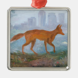 21. Jahrhundert Fox 2006 Ornament Aus Metall