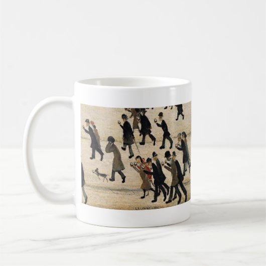 21. Jahrhundert LS Lowry Kaffeetasse (Links)