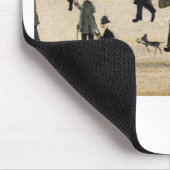 21. Jahrhundert LS Lowry Mousepad (Ecke)