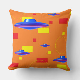 21. Jahrhundert Mittelmoderne UFO Patrol Ken Gage Kissen