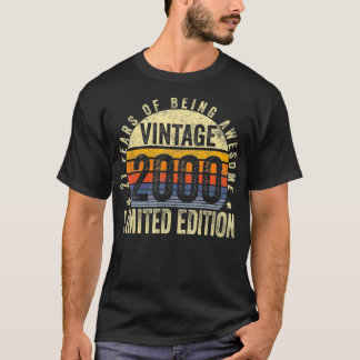 21-jährige Geschenke Vintag 2000 Limited Edition 2 T-Shirt