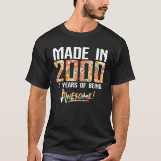 21-jährige Mädchen Teenager-Geschenk für 21. Gebur T-Shirt