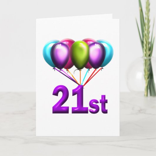 21. KARTE (Vorderseite)