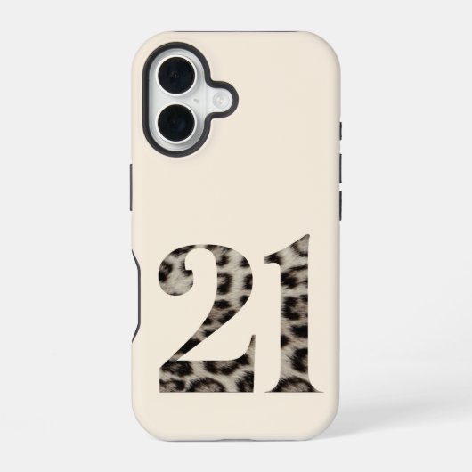 21 Kern iPhone 16 Hülle (Rückseite)