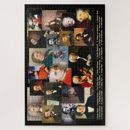21 Masters Jigsaw Puzzle (Vertikal)