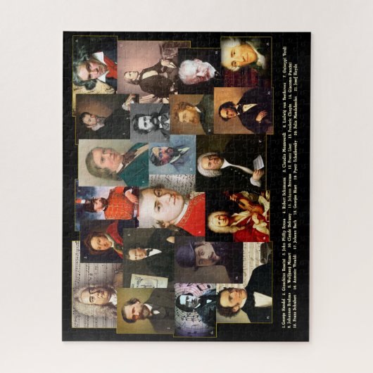 21 Masters Jigsaw Puzzle (Vertikal)