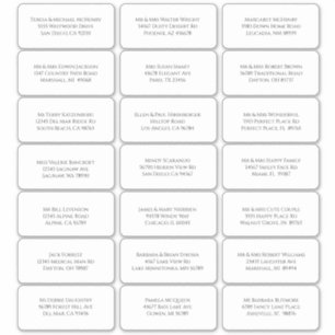 21 Moderne Minimalistische individuelle Gästebamen Aufkleber