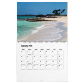 21 Monate/Fotos Tropical Beach Calendar Kalender (Feb 2026)