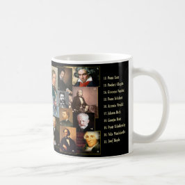 21 Music Masters Kaffeemaschine Tasse