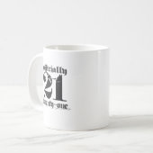 21 offiziell kaffeetasse (Vorderseite Links)