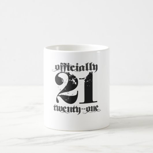 21 offiziell kaffeetasse (Mittel)
