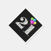 21. Party-Ballons Serviette (Ecke)