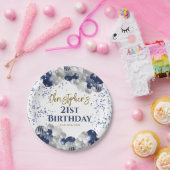 21. Party Navy Balloons Pappteller (Party)