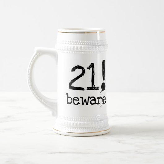 21 passen Sie auf Bierglas (Links)