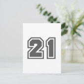 21 POSTKARTE (Stehend Vorderseite)