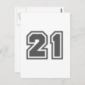 21 POSTKARTE (Vorne/Hinten)