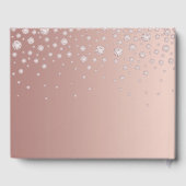 21. Rose Golddiamanten Gästebuch (Rückseite)