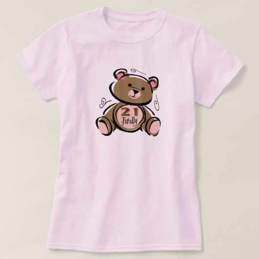 21 schließlich T-Shirt (Design vorne)