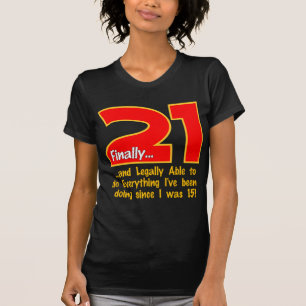 21 schließlich T-Shirt