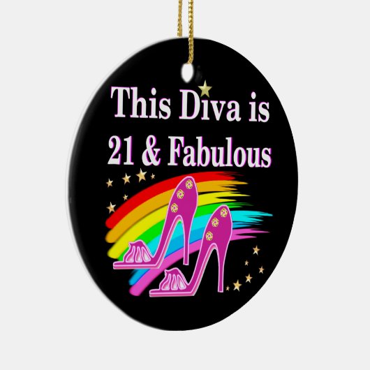 21. SHOE QUEEN KERAMIKORNAMENT (Rechts)