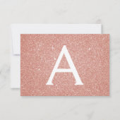 21. Sparkle Rose Gold Blush Pink Foto Einladung (Vorderseite)