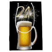 21. Sparkler in Beer Mittlere Geschenktüte (Vorderseite)