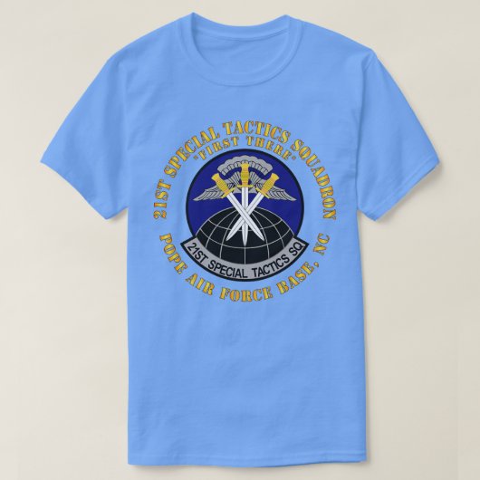 21. Special Tactics Squadron First There Papst AFB T-Shirt (Design vorne)