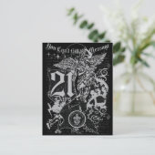 21 Tage Postkarte (Stehend Vorderseite)