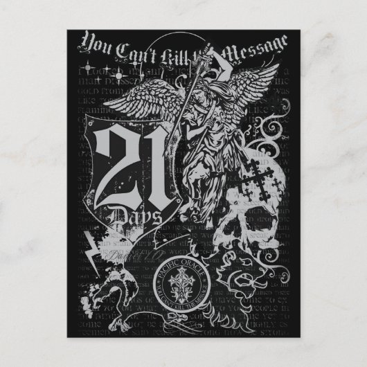 21 Tage Postkarte (Vorderseite)