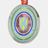 21. TSC Sake Weihnachten Ornament Aus Metall (Links)