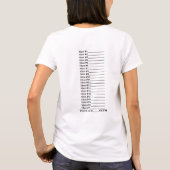 21 u. durstiges T-Shirt (Rückseite)