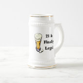 21 u. schließlich legales bierglas (VorderseiteRechts)